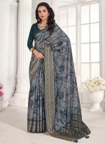 Viscose Silk Morpeach Festival Wear Weaving Saree